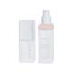 30ml Glass Transparent rectangular clear/Frosted bottle with Pink cap for empty Foundation Bottle