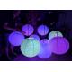IP65 Colorful RGB Light Globe Durable Construction LED Sphere Christmas Lights