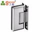 90 Degree Stainless Steel Glass Balustrade Clamps Wall Mounted Glass Clamp