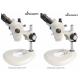 High Accuracy Zoom Stereo Microscope Horizontal Axial Driver Control Knobs