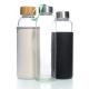 Customized Logo High Borosilicate Glass Water Bottles Tumbler BPA FREE Water Drinking Bottle