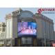 Super Slim Full Color LED Outdoor Advertising Screens SMD3535 6500 Cd/m2