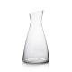 China Made Crystal 1L water drinking bottle glass water carafe for tableware