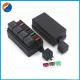 12 Way Blade Fuse Holder Box and 4PCS 5Pin 12V 80A Relays for Car Truck Trailer Boat