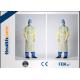 Waterproof SBPP+PE Disposable Protective Gowns ，SMS Surgical Gowns Standard Sterile