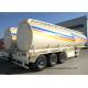 Liquid Flammable Tank Tanker Semi Trailer 3 Axles For Diesel ,Oil , Gasoline, Kerosene 45000LitersTransport