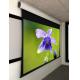 100 Inch Tab Tensioned Motorized Screen , home theater motorized screen HD Grey Fabric​