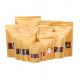 50-150microns Kraft Paper Stand Up Pouch