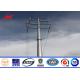 Steel poles 16m pipes Steel Utility Pole for electrical transmission