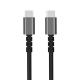 10G 5A Usb Type C 3.1 Cable , Gen2 3 Feet Black Charging Cable