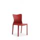 Stackable Dining Office Waiting Room Chairs PP Plastic Modern