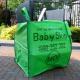 Rectangular Shape 2 Yards Jumbo Waste Skip Bags For Household Junk Garden Waste