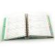 Hidden Hardcover Spiral Binding Book Printing Service With Tab Dividers 176*190mm