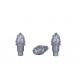 Round Shank Chisel Bit with Carbide Auger Teeth / Rock bullet tooth