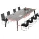 Modern Office Desk Conference Room Reception Table and Chair Combination for Negotiation
