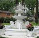 Marble Garden Fountain White Horse Statue Large Outdoor Decoration