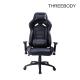 Leather Executive Racing Office Chair , Black Racing Style Office Chair