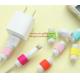Fashion New USB Cable Earphones Protector Colorful Cover Case For Iphone 5S SE 5C 6 Plus 7 7 Plus Cases Fundas Coque