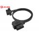OBD 2 OBD2 16pin Male Female Pass Through to OBDII 16 Pin Main Cable