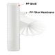 40 Inch 5 Micron Pleated Polypropylene Food And Beverage Water Purification Filter