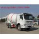 SINOTRUK HOWO 336hp 6x4 8m3 concrete mixer truck