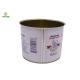 Metal Tin Can Large Capacity Custom Printed Tin Containers Box Tin Can For Seafood Crab Meat