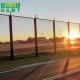 Square Post Galvanized Steel Fence Panels For 358 Anti-Climb Wire Wall Security
