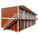 Wooden Color Fast Installation Prefab Container House Building