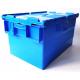 Blue Grey Green 60L Plastic Storage Container With Lid