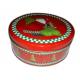 Metal Round Tin Cans For Food Packing Beautiful Printed Personalized Design