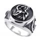 Tagor Jewelry Super Fashion 316L Stainless Steel Casting Ring PXR267