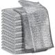 KILINE Multipurpose Kitchen Supplies Microfiber Wire Dishcloth Non Scratch Layer Double Sided Silver Cleaning Cloths
