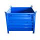 Rigid Corrugated Steel Containers Bins With Half Drop Gate 1T Load