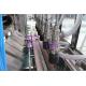 Four Washing Steps Automatic Water Filling Machine With Stainless Steel Chain
