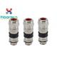 EX2 Double Seal Armored Cable Gland , Waterproof IP68 Grade Armoured Cable Gland