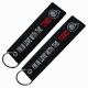 Promotion Gift Customized Embroidery Keychain Low Minimun Order Quantity