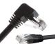 UTP STP 90 Degree Right Left Angle Cat5 Cat5e Cat6 Cat7 RJ45 Extension Ethernet Lan Network Cable