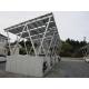 PV Ground Mounted Waterproof Carport Solar Systems W Type Aluminum Parkinglot Frames