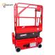 1.8M-6M Lifting Height Mini Electric Scissor Lift Warehouse