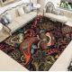Home Chinese Classical Soft Velvet Mat Living Room Floor Carpets Large Area Carpet Thickened