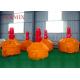 PCCP Water Pipe Refractory Paddle Mixer , 1-3 Unloading Doors Stationary Concrete Mixer