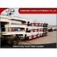 Excavator Transport Low Bed Trailer Truck  3 X 13 Ton Axle Mechanical Suspension