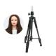 Non Slip Base Wig Head Tripod , 13.1KG 3 Legs Mannequin Head Stand