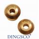 Precision Brass Spiral Precision Instrument Custom Industrial Gear with Z 36/36/40/20 Teeth GL03/04/07/08 Drawing Number