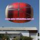 giant advertising inflatable helium drum balloon