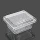 Rectangular 15.5*13.5*7.5cm Disposable Fruit Box With Lid