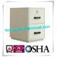 Waterproof Fire Resistant File Cabinets , Fire Safe File Cabinet With 2 Drawer