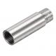 Stainless Steel 1''-8'' Male to Female Thread Coupler 80mm Length Hexagon/Round Head