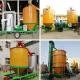 50HZ Corn Vertical Driers Machine Mobile Heat Insulation