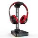 800g Adjustable Tablet Stand , W115mm Rgb Headphone Stand  With 3 Usb Ports